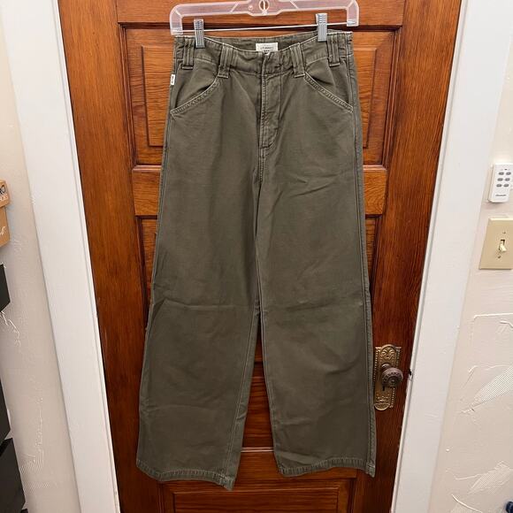 Citizens of Humanity Paloma Utility Trousers Tea Leaf Green sz 23 $248 NWOTs - Picture 5 of 16